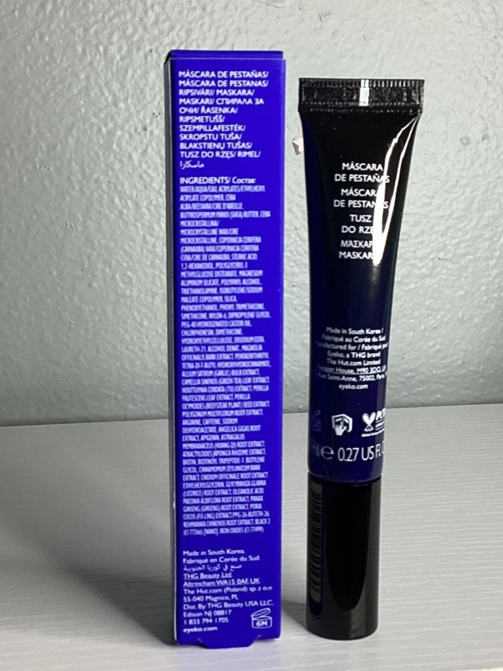 Eyeko Lash Alert Mascara 8ml full size- Original Black new in box